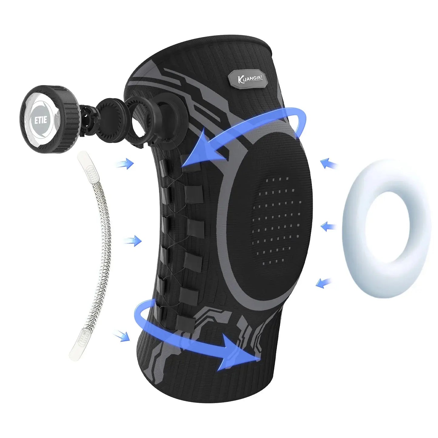Adjustable Knee Brace with Patella Support Stabilizer - Planet4Shopping