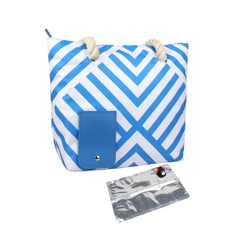 Insulated Tote Bag with Drink Dispenser - Planet4Shopping