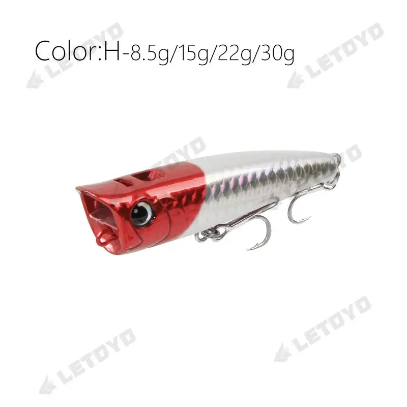 Popper Fishing Lure Hard Bait 8.5-30g - Planet4Shopping