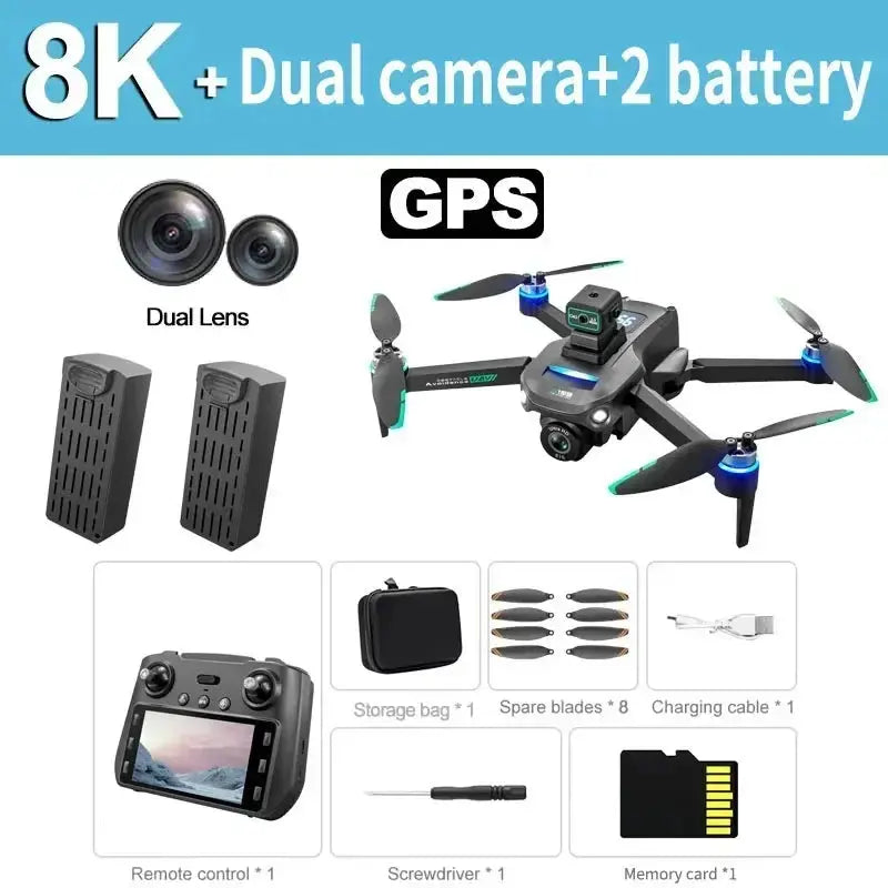 S159 GPS Rc Drone 5G Professional 8K HD - Planet4Shopping
