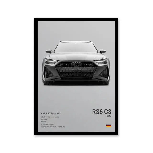 Car Wall Art Canvas - Planet4Shopping