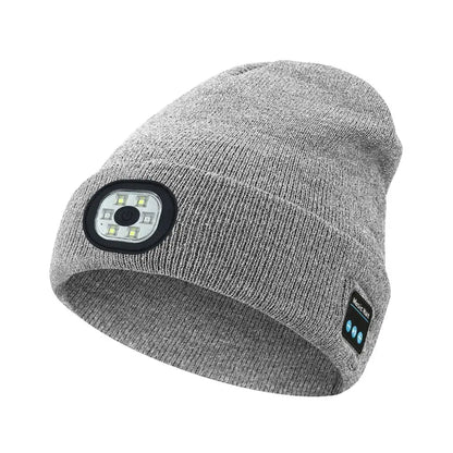 3-in-1 Function Bluetooth Beanie with Light - Planet4Shopping
