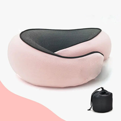 Memory Foam Neck Pillow Travel Snail Design - Planet4Shopping