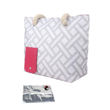 Insulated Tote Bag with Drink Dispenser - Planet4Shopping