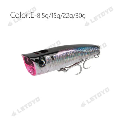 Popper Fishing Lure Hard Bait 8.5-30g - Planet4Shopping
