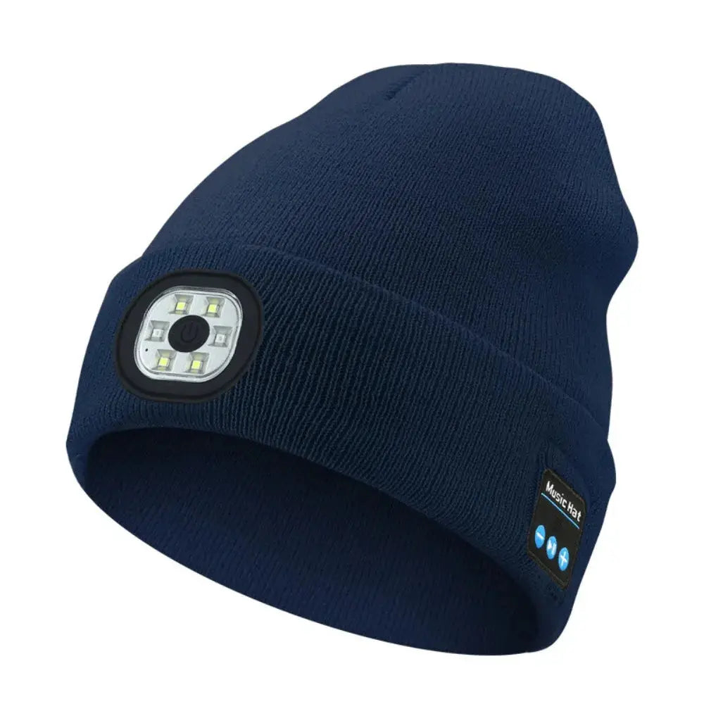 3-in-1 Function Bluetooth Beanie with Light - Planet4Shopping