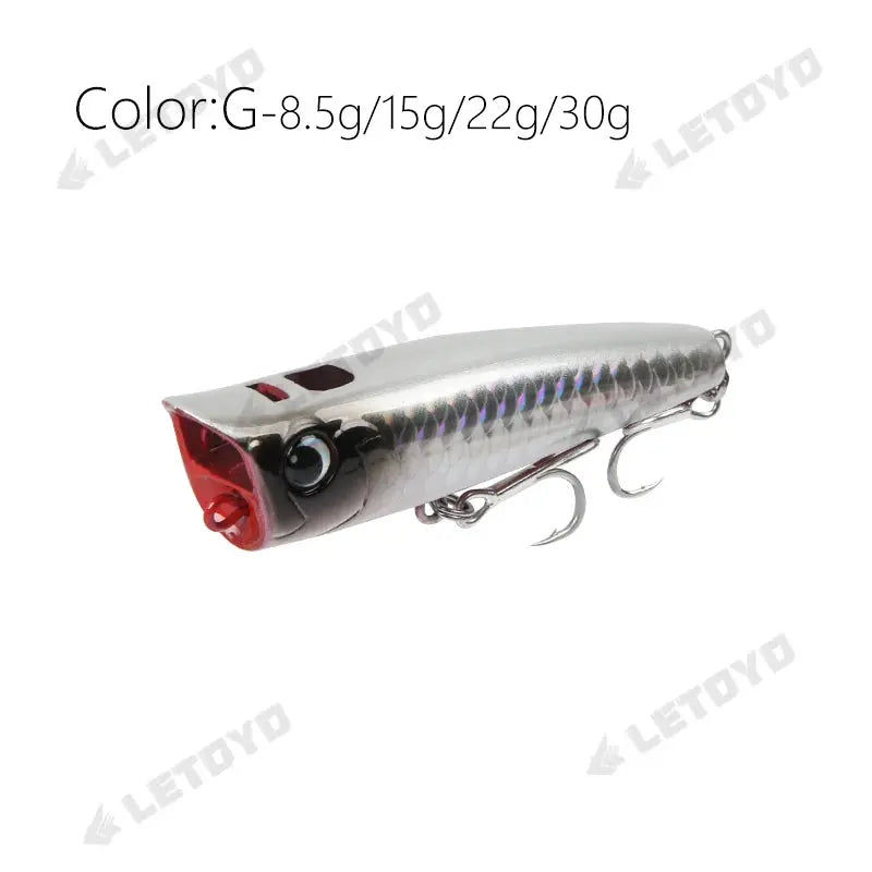Popper Fishing Lure Hard Bait 8.5-30g - Planet4Shopping
