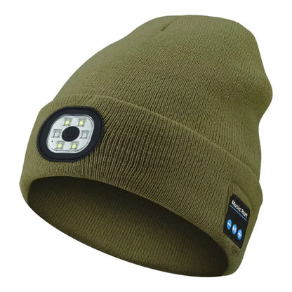 3-in-1 Function Bluetooth Beanie with Light - Planet4Shopping