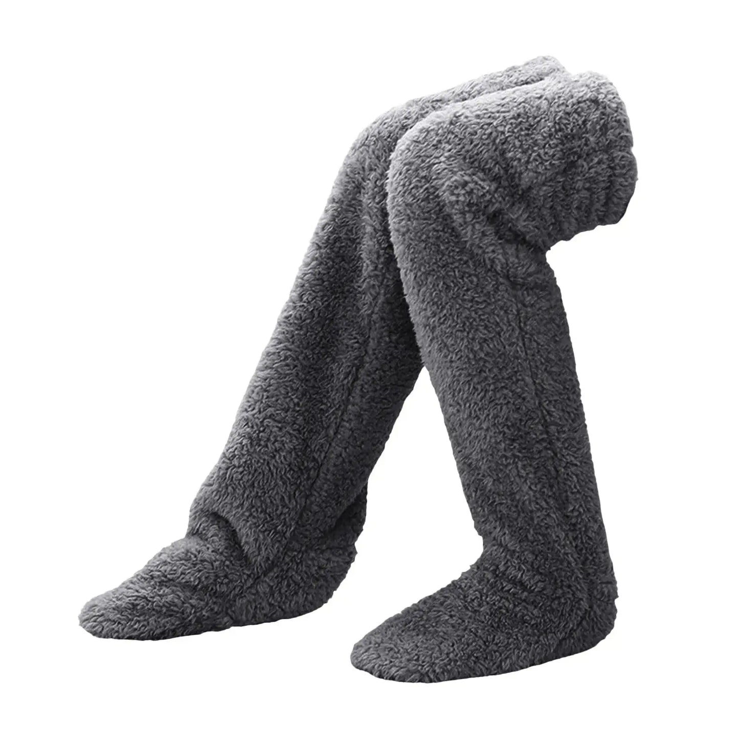 Fuzzy Leg Warmer Stocking - Planet4Shopping