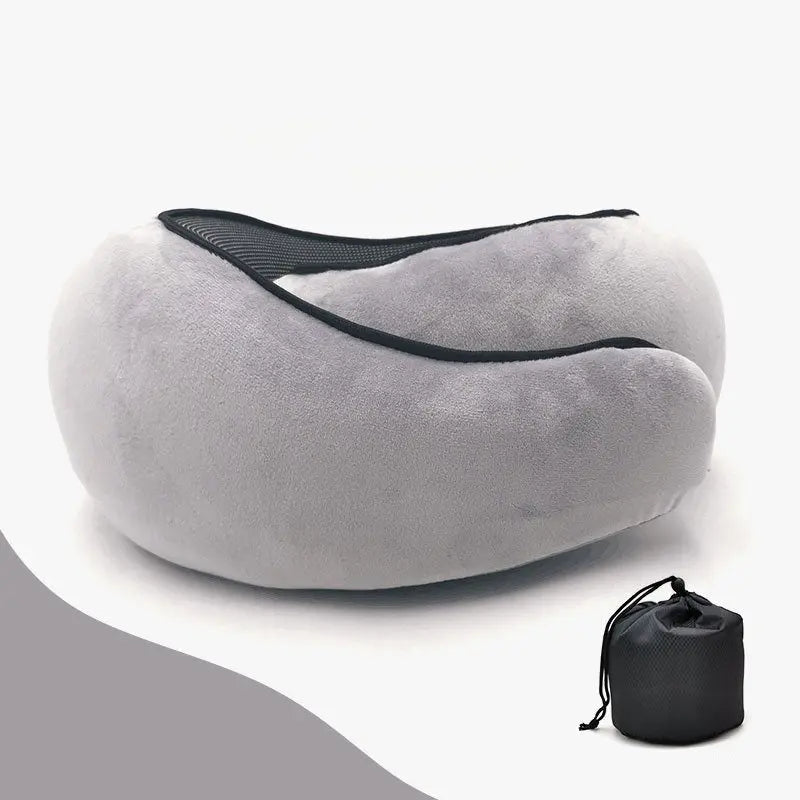 Memory Foam Neck Pillow Travel Snail Design - Planet4Shopping