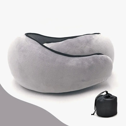 Memory Foam Neck Pillow Travel Snail Design - Planet4Shopping