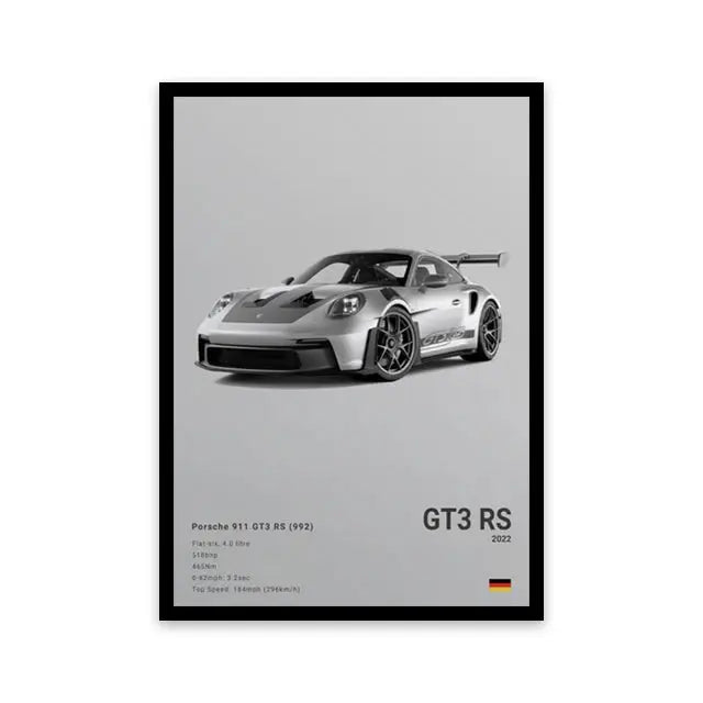 Car Wall Art Canvas - Planet4Shopping