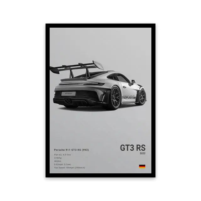 Car Wall Art Canvas - Planet4Shopping