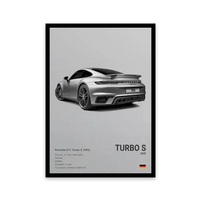 Car Wall Art Canvas - Planet4Shopping