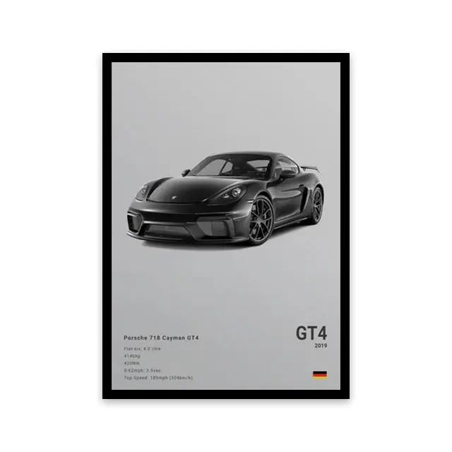 Car Wall Art Canvas - Planet4Shopping