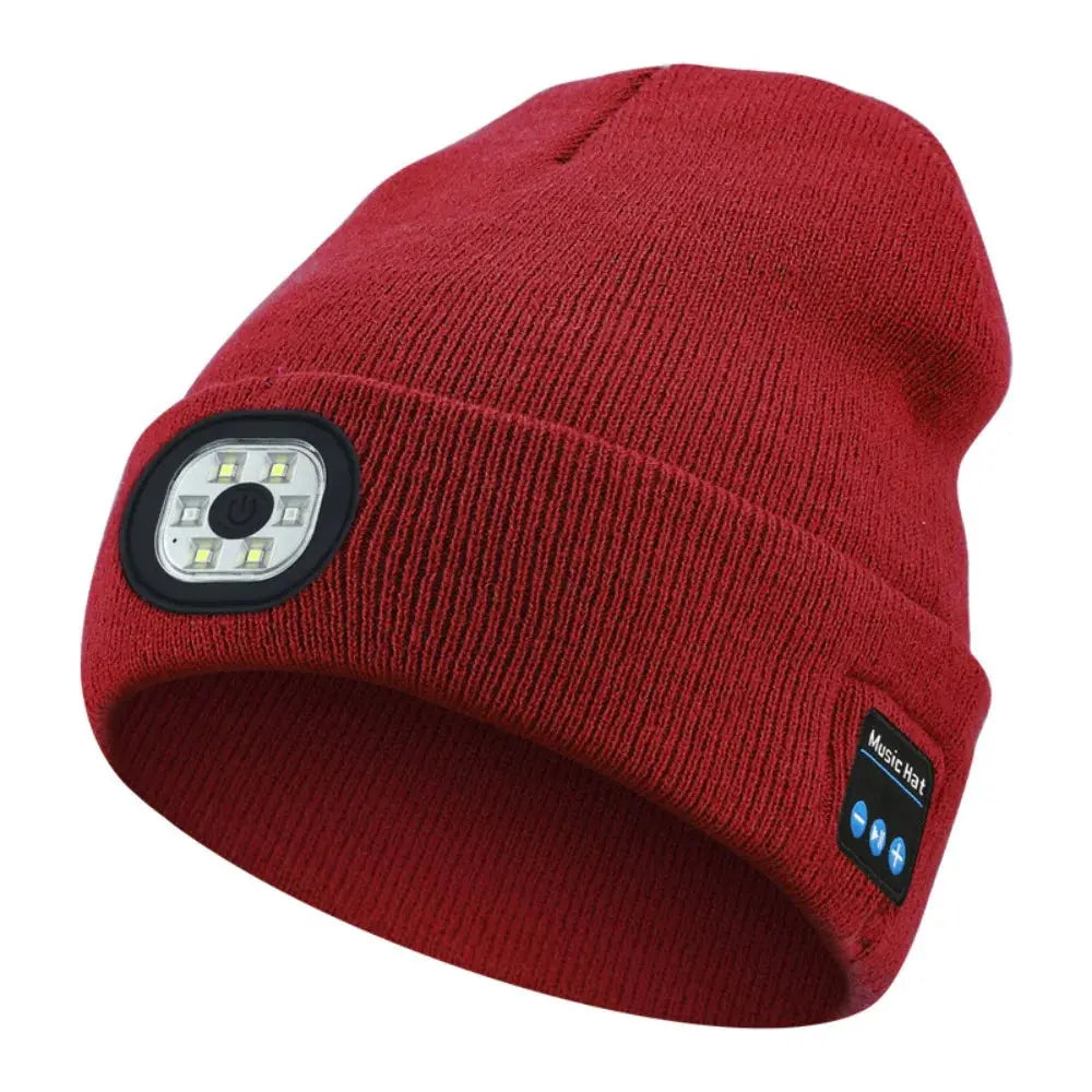 3-in-1 Function Bluetooth Beanie with Light - Planet4Shopping