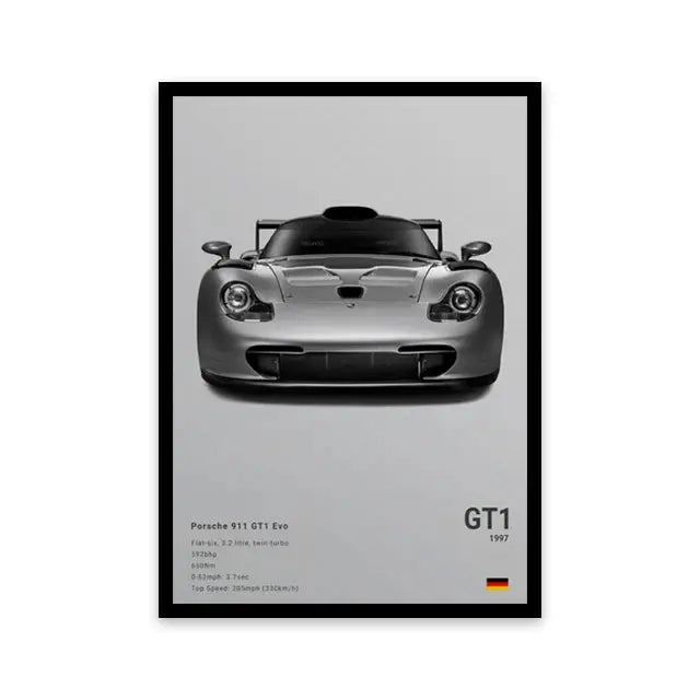 Car Wall Art Canvas - Planet4Shopping