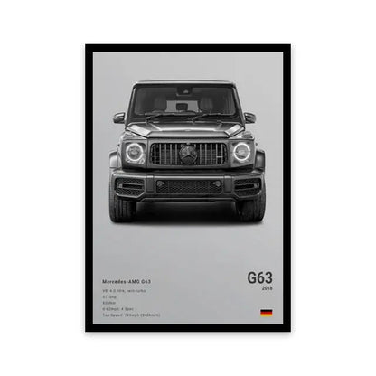 Car Wall Art Canvas - Planet4Shopping