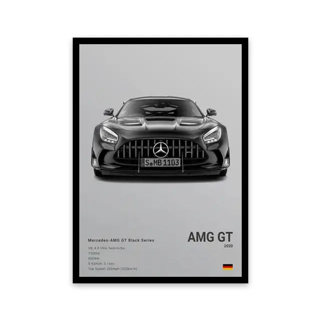 Car Wall Art Canvas - Planet4Shopping