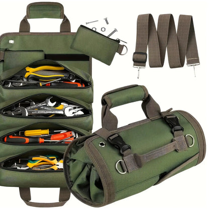 Heavy-Duty Roll-Up Tool Bag - Planet4Shopping