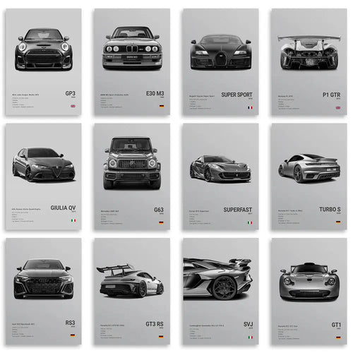 Car Wall Art Canvas - Planet4Shopping