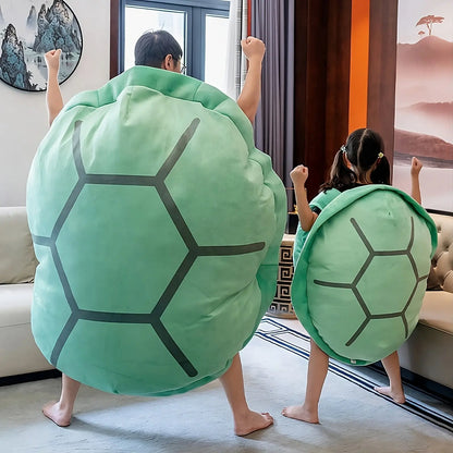 Wearable Turtle Shell Plush Pillow - Planet4Shopping