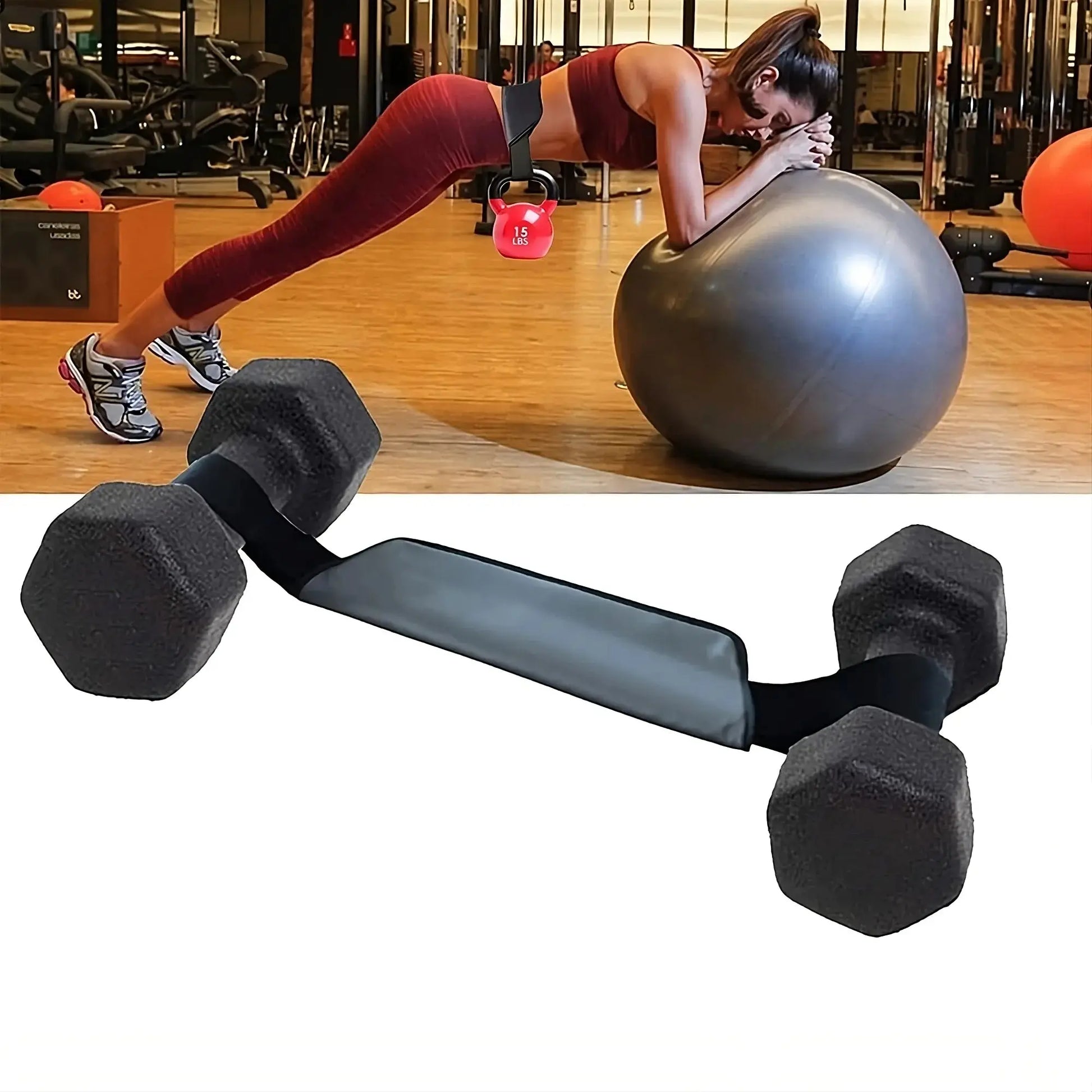 Hip Thrust Belt Glute Bridge Pad - Planet4Shopping