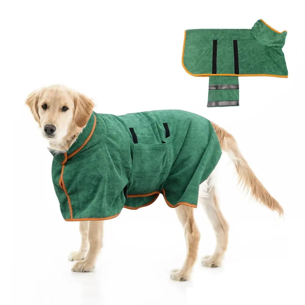 Dog Bathrobe Towel - Planet4Shopping