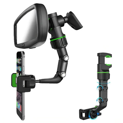 Multifunctional Rearview Mirror Phone Holder - Planet4Shopping