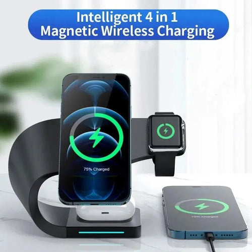 Magnetic Wireless Charger Stand 15W - Planet4Shopping