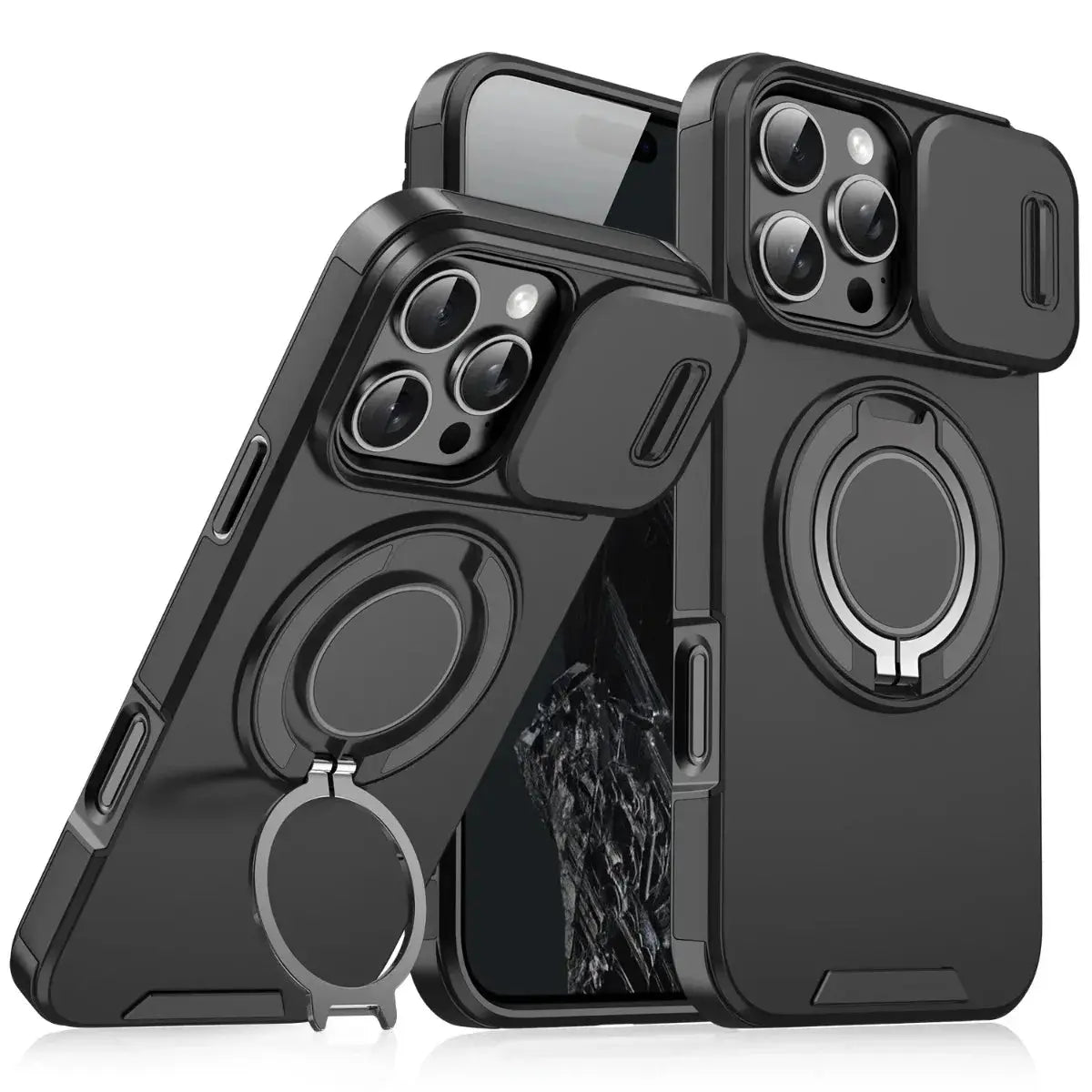 Armor Magnetic Bracket Case for iPhone - Planet4Shopping