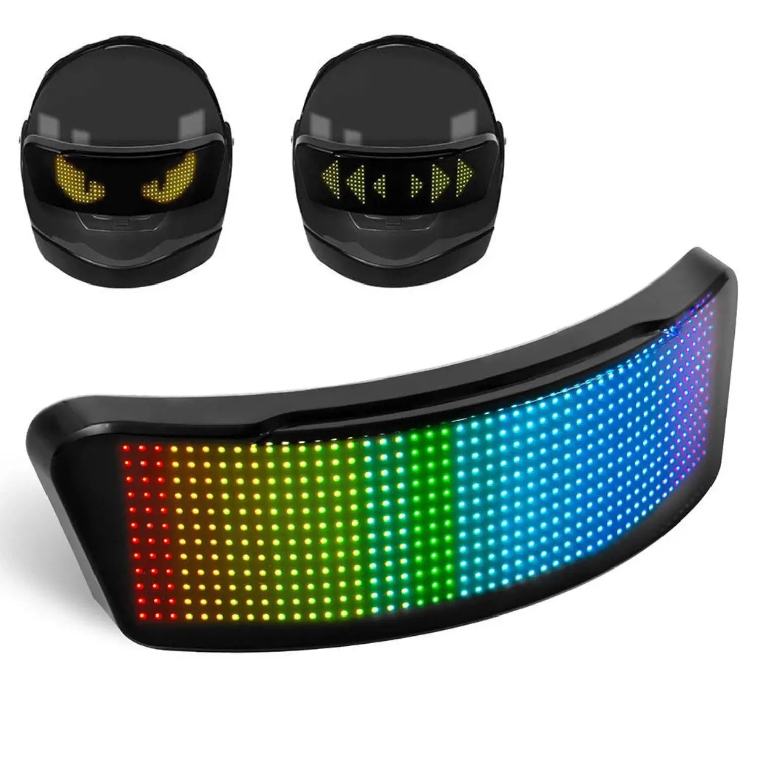 Motorcycle Helmet Programmable LED Display - Planet4Shopping