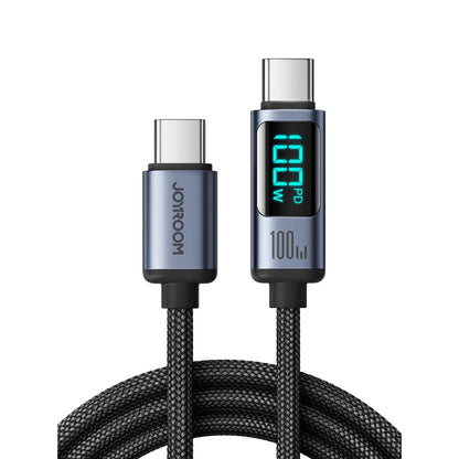 Braided USB Data Cable with Display - Planet4Shopping