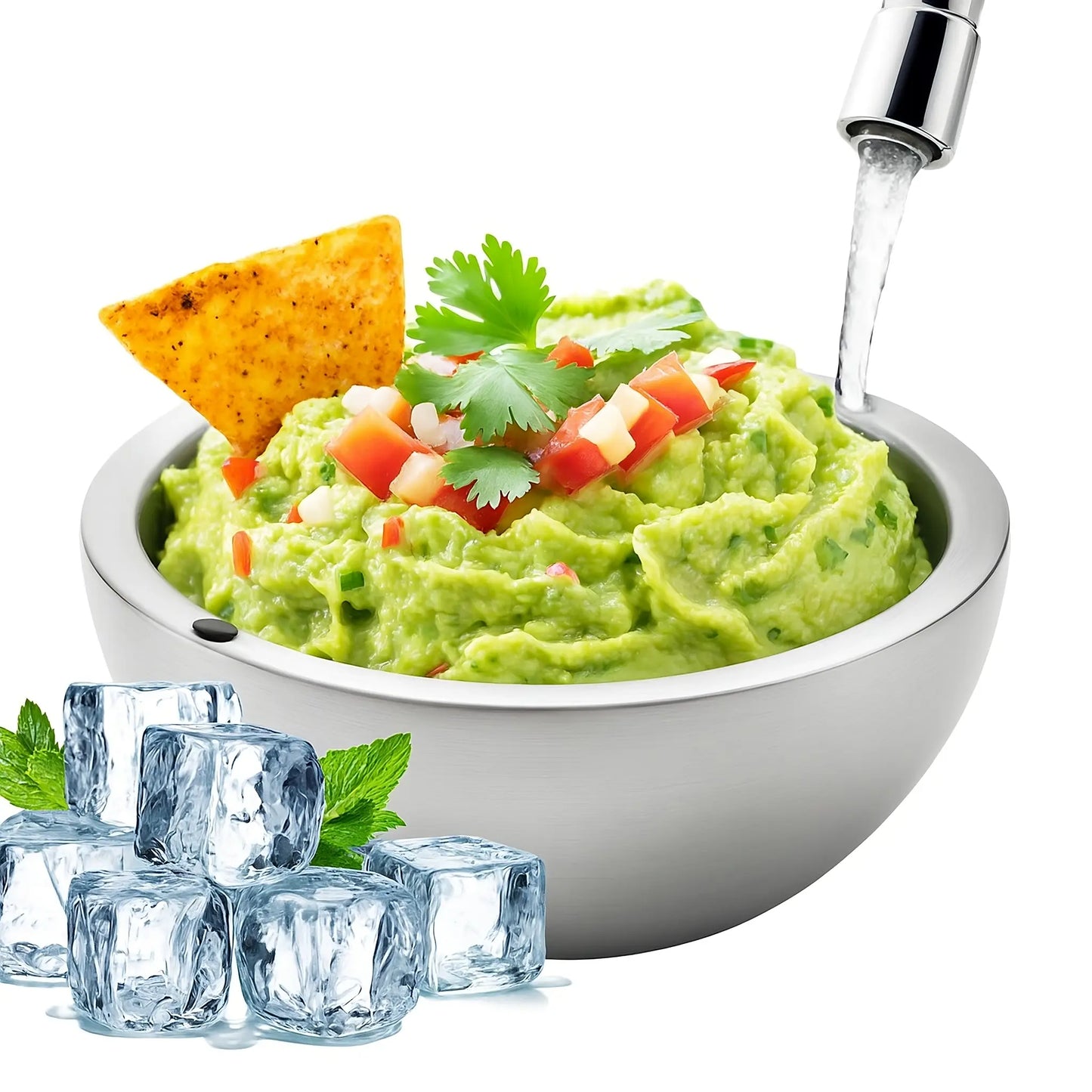 Stainless Steel Cooling Bowl - Planet4Shopping