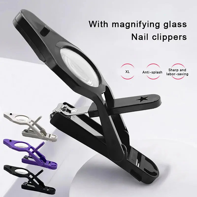 Nail Clipper with Light & Magnifying Glass - Planet4Shopping