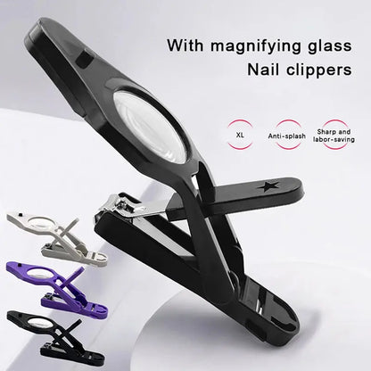 Nail Clipper with Light & Magnifying Glass - Planet4Shopping
