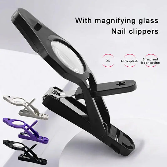Nail Clipper with Light & Magnifying Glass - Planet4Shopping