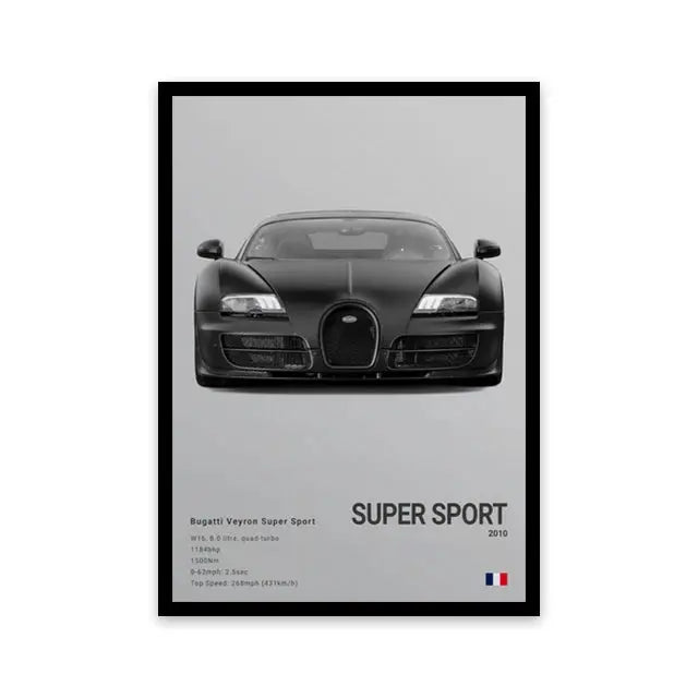 Car Wall Art Canvas - Planet4Shopping