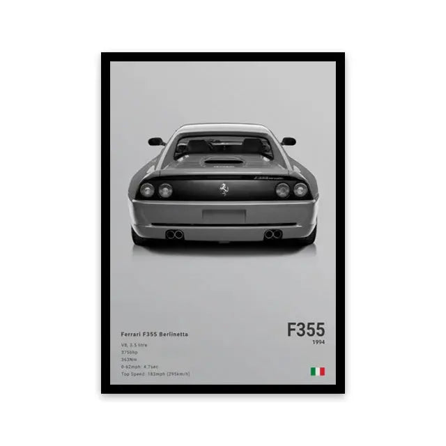 Car Wall Art Canvas - Planet4Shopping