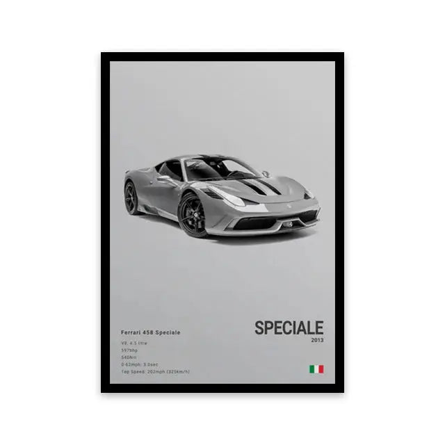 Car Wall Art Canvas - Planet4Shopping