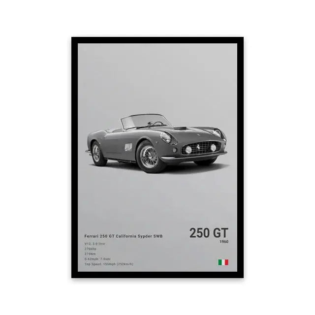 Car Wall Art Canvas - Planet4Shopping