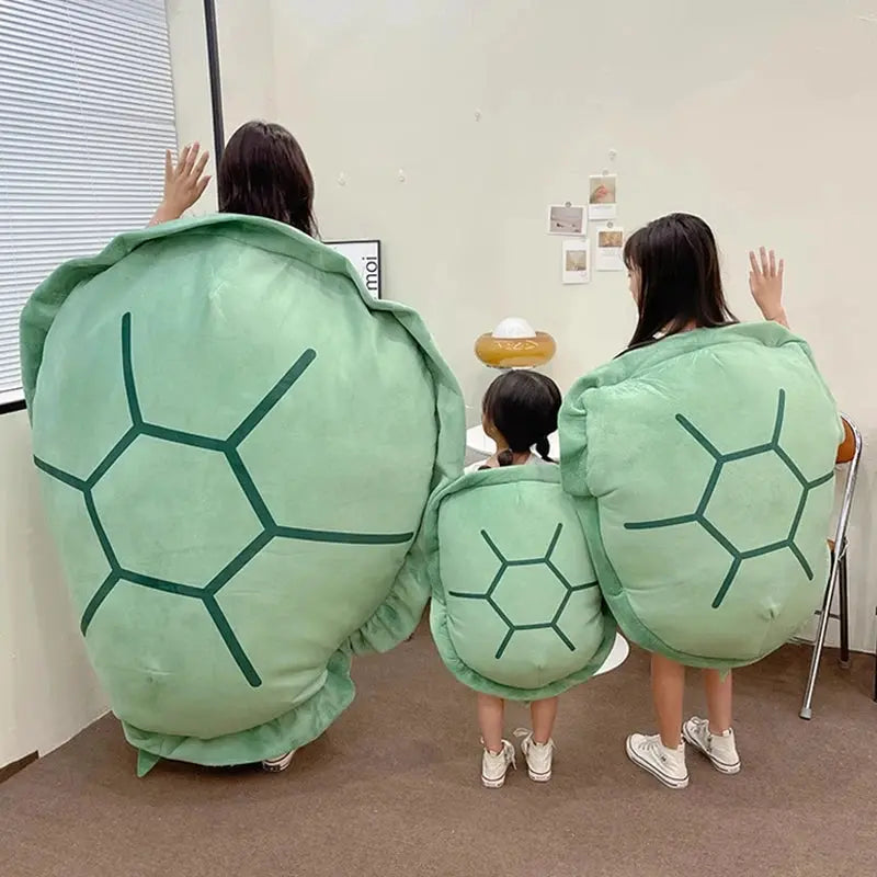 Wearable Turtle Shell Plush Pillow - Planet4Shopping