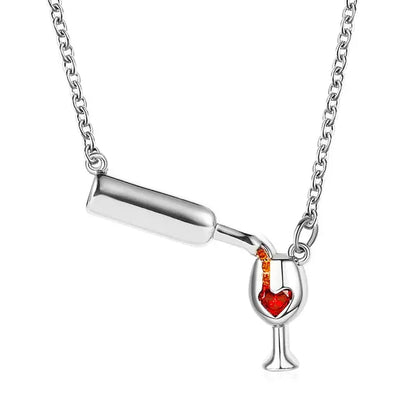 Wine Bottle Necklace - Planet4Shopping
