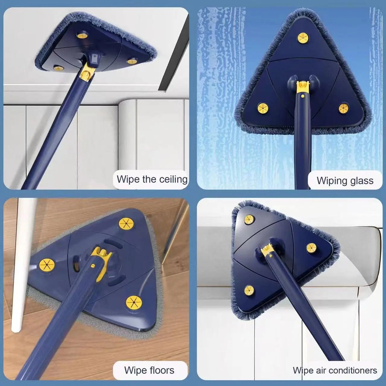 Self-Squeeze Triangular Mop - Planet4Shopping