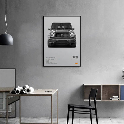 Car Wall Art Canvas - Planet4Shopping