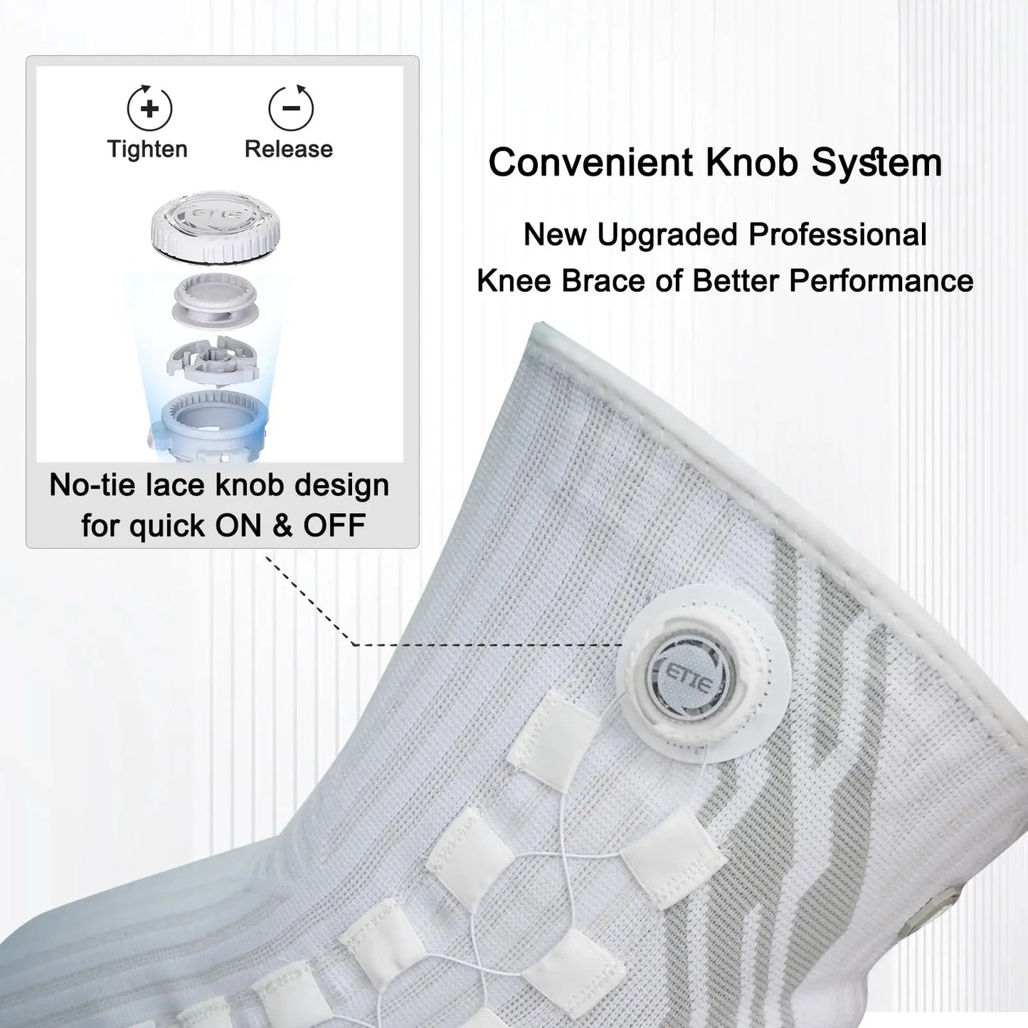 Adjustable Knee Brace with Patella Support Stabilizer - Planet4Shopping