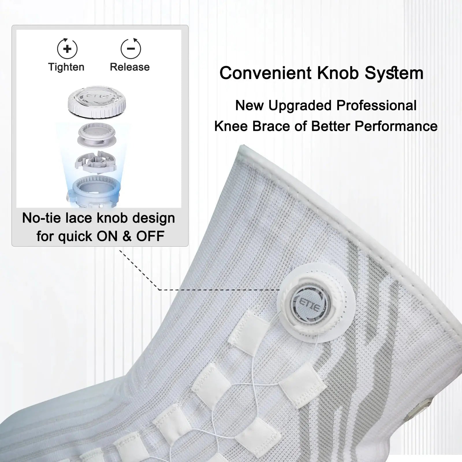 Adjustable Knee Brace with Patella Support Stabilizer - Planet4Shopping