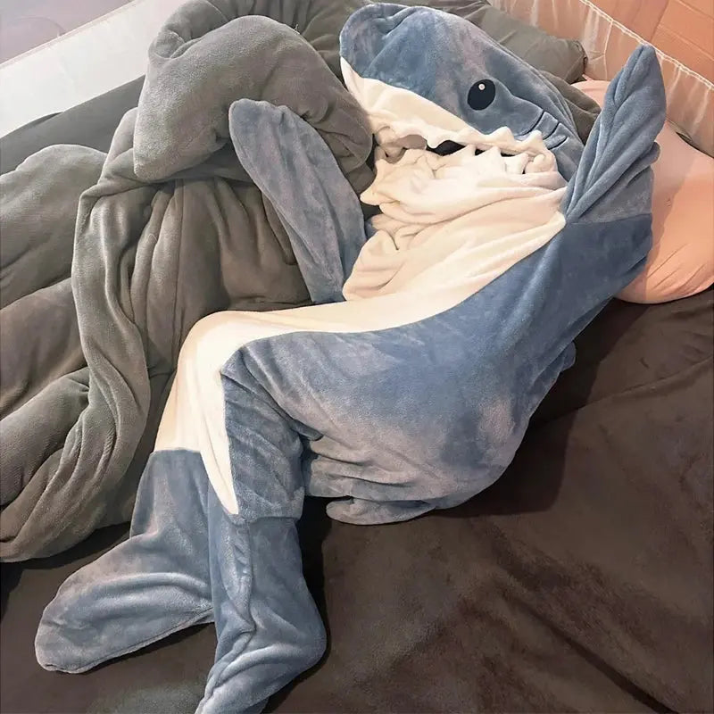 Wearable Shark Sleeping Blanket - Planet4Shopping