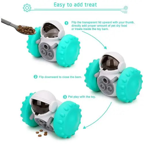 Pet Treat Dispenser Toy - Planet4Shopping