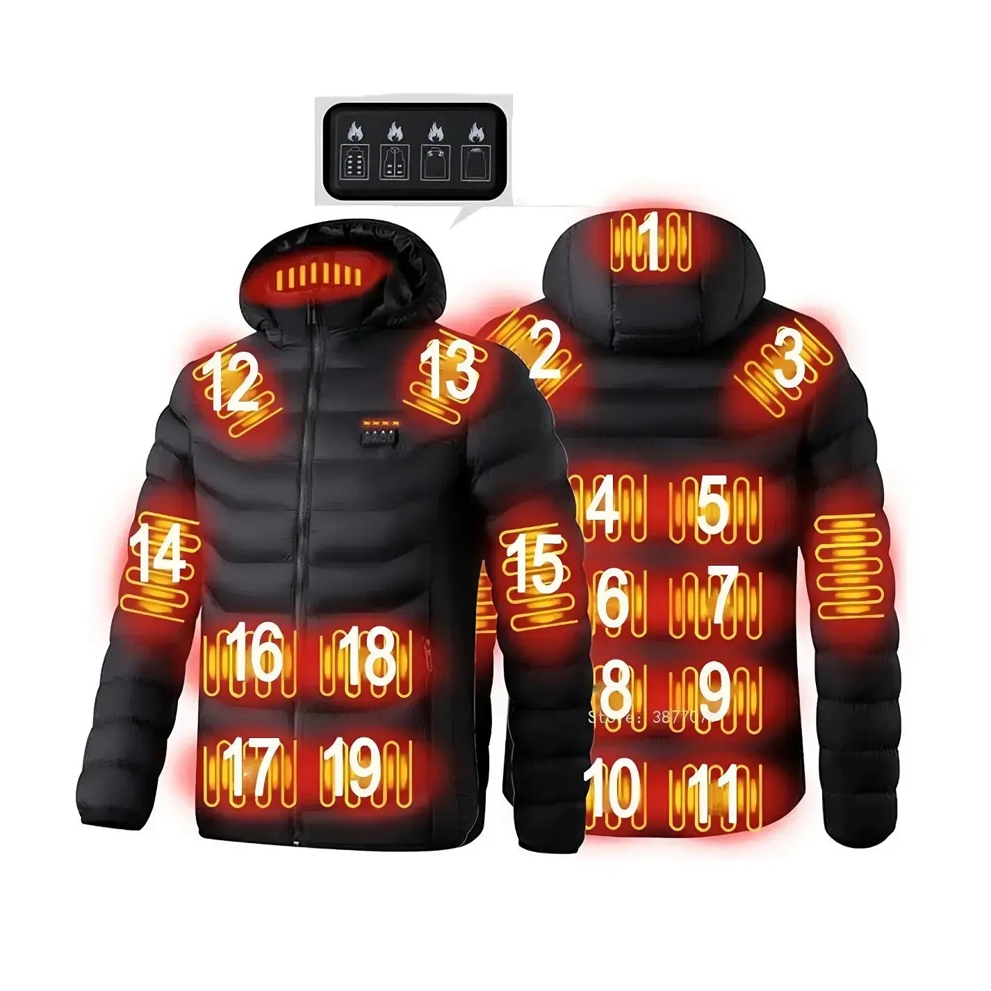 Heated Jacket - Planet4Shopping